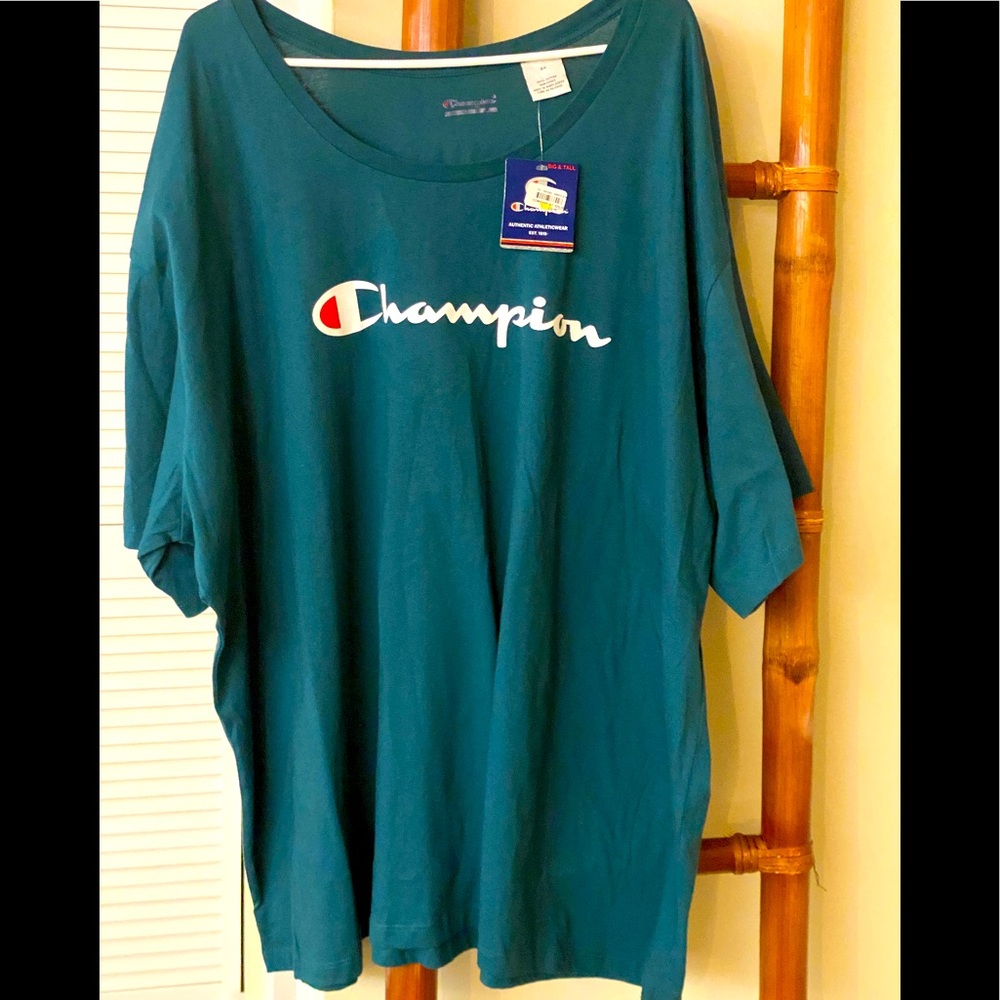 CHAMPION COTTON 4X TEE NEW With Tags
